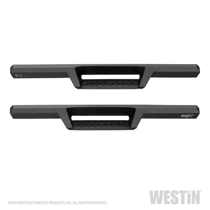 Westin/HDX 07-17 Jeep Wrangler 2Dr Drop Nerf Step Bars - Textured Black