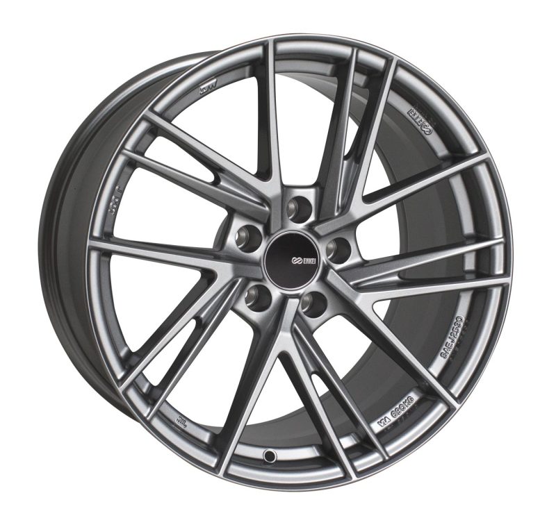 Enkei TD5 18x8.5 5x114.3 38mm Offset 72.6mm Bore Storm Gray Wheel