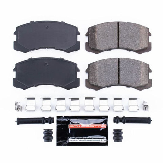 Power Stop 02-07 Mitsubishi Lancer Front Z23 Evolution Sport Brake Pads w/Hardware