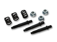 Vibrant - Spring Bolt Kit, 10mm GM Style; includes 3 Bolts, 3 Nuts & 3 Springs