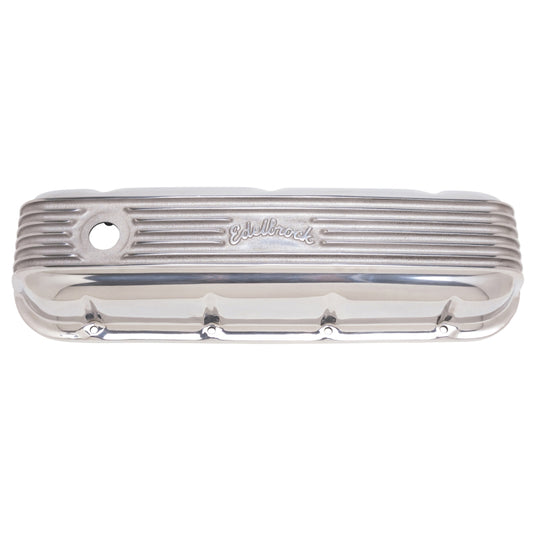 Edelbrock Valve Cover Classic Series Chevrolet 1965 and Later 396-502 V8 Polshed