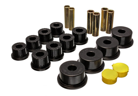 Energy Suspension 94-02 Dodge Ram Black Rear Leaf Spring Bushing Set