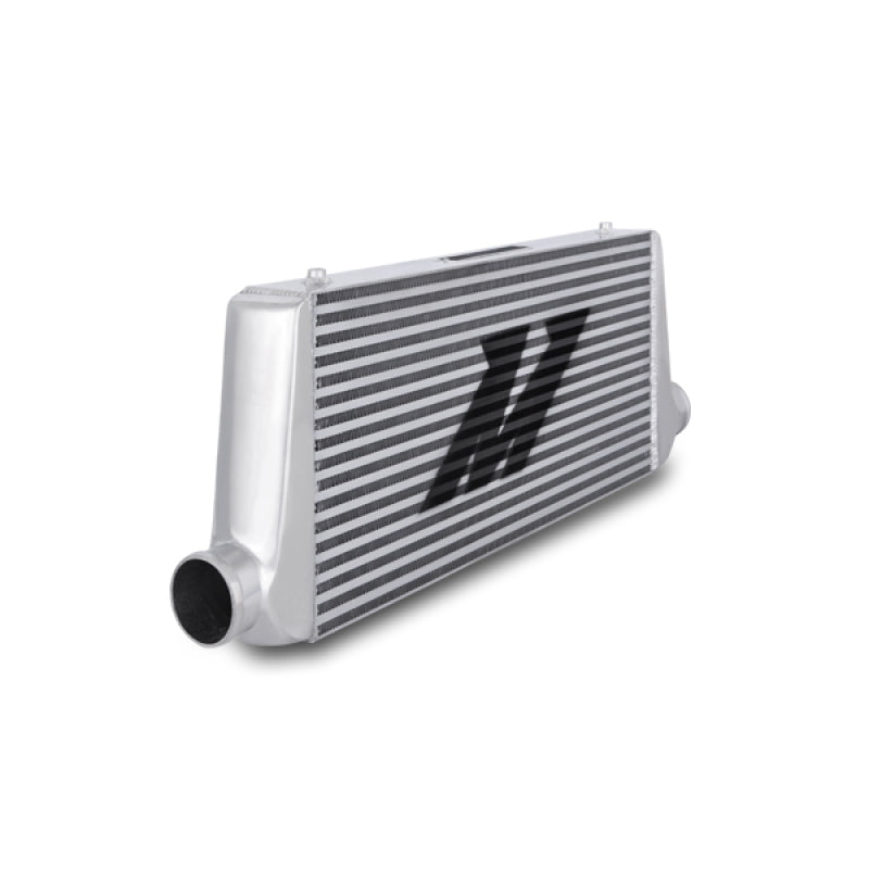 Mishimoto - Universal Silver R Line Intercooler Overall Size: 31x12x4 Core Size: 24x12x4 Inlet / Outle