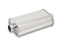 Vibrant - Polished Universal Mufflers (2.25" inlet/outlet)