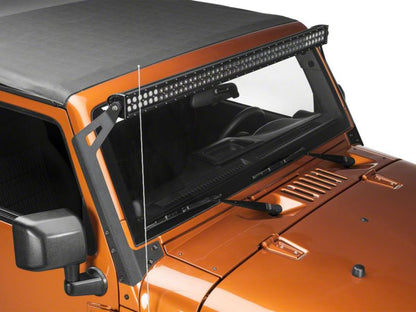 Raxiom 07-18 Jeep Wrangler JK 50-In LED Light Bar Windshield Mount