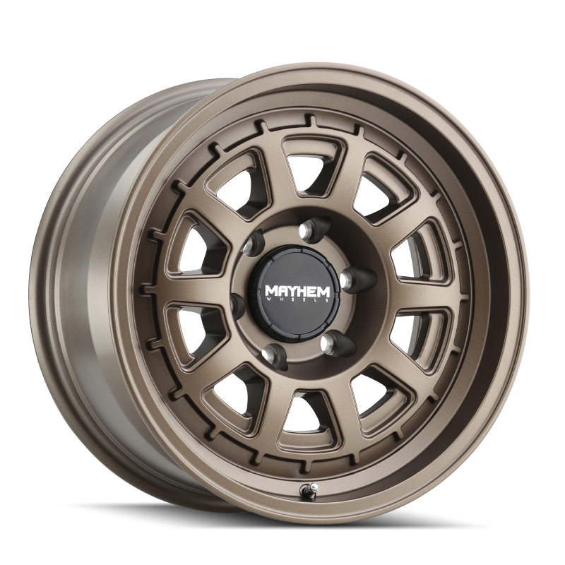 Mayhem 8303 Voyager 18x9 / 8x180 BP / 0mm Offset / 124.1mm Hub Dark Bronze Wheel