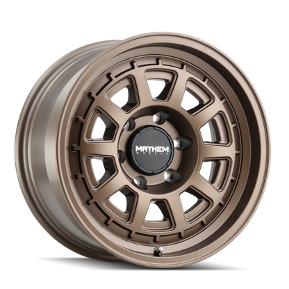 Mayhem 8303 Voyager 18x9 / 8x180 BP / 0mm Offset / 124.1mm Hub Dark Bronze Wheel