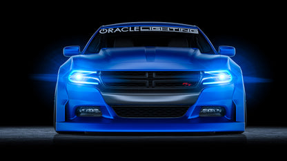 Oracle 15-21 Dodge Charger RGB+W DRL Headlight DRL Upgrade Kit - ColorSHIFT 2 SEE WARRANTY