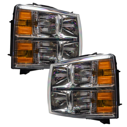 Oracle 07-13 Chevrolet Silverado SMD HL - Round Style - ColorSHIFT w/ 2.0 Controller SEE WARRANTY