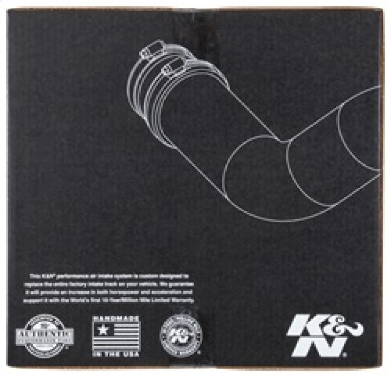 K&N 03-06 350z Polished Typhoon Short Ram Intake