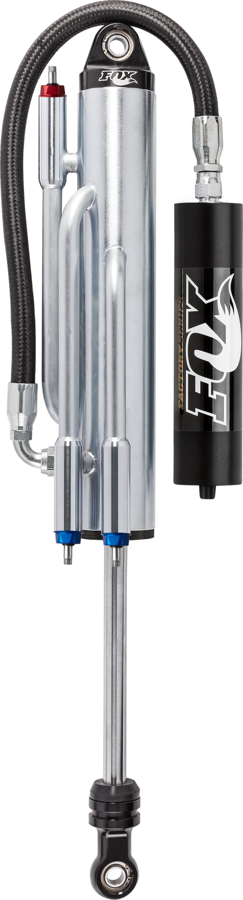 Fox 3.0 Factory Series 12in. Remote Res. 3-Tube Bypass (2 Comp/1 Reb) Shock 7/8in. (32/70) - Blk