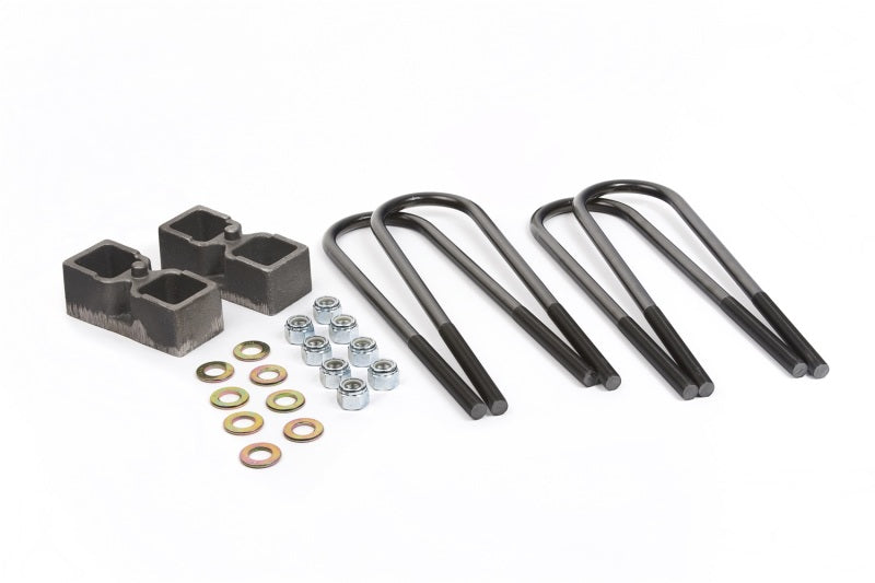 Daystar 2005-2019 Ford F-250 4WD (with Dana 60 Axle) - 2in Rear Block & U-Bolt Kit