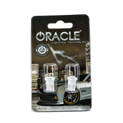 Oracle T10 1 LED 3-Chip SMD Bulbs (Pair) - Red SEE WARRANTY