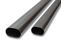 Vibrant - Stainless Steel Oval Tubing, Straight Lengths