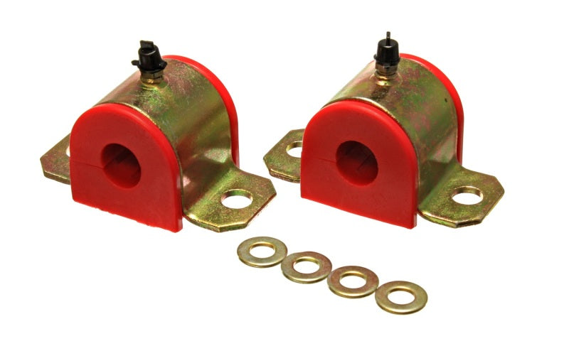 Energy Suspension 00-05 Toyota Celica Red 17.5mm Rear Sway Bar Frame Bushings (Greaseable Frame Bush