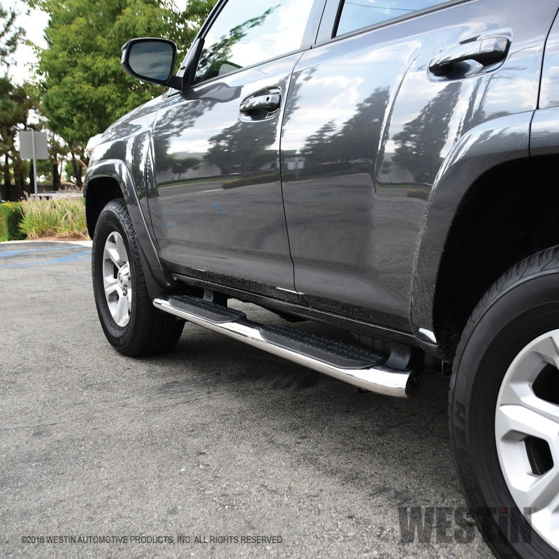 Westin 2014-2017 Toyota 4Runner SR5 PRO TRAXX 4 Oval Nerf Step Bars - SS