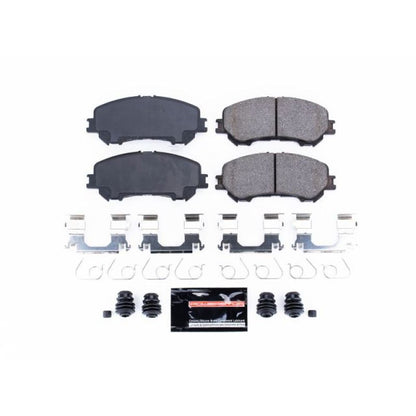 Power Stop 14-19 Nissan Rogue Front Z23 Evolution Sport Brake Pads w/Hardware