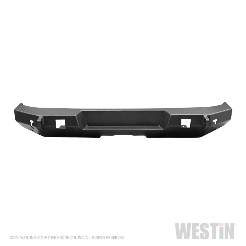 Westin 07-18 Jeep Wrangler JK WJ2 Rear Bumper - Textured Black