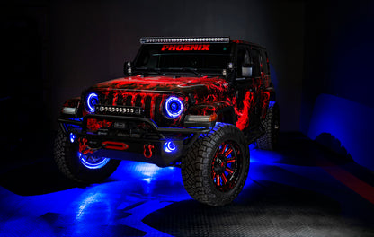 Oracle Jeep Wrangler JK/JL/JT High Performance W LED Fog Lights - w/o Controller SEE WARRANTY