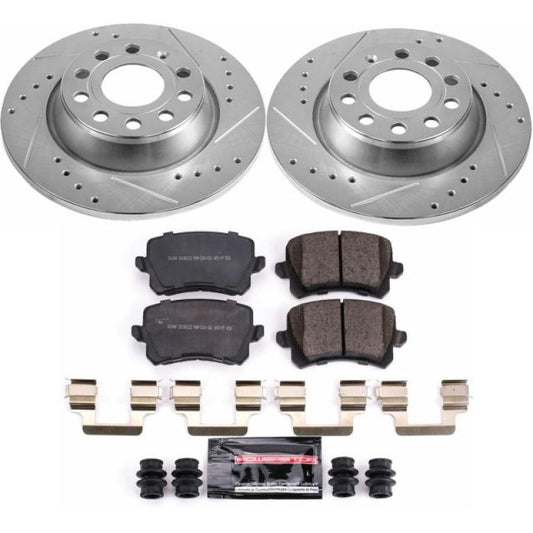 Power Stop 2015 Audi Q3 Rear Z23 Evolution Sport Brake Kit