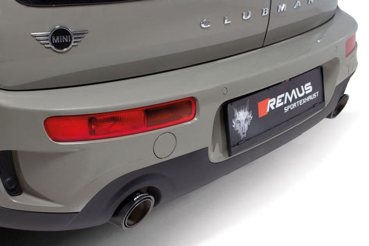 Remus 2015+ Mini Cooper S Clubman F54 2.0L Turbo (B48A20F w/GPF) GPF-Back Exhaust (Tail Pipe Set Req