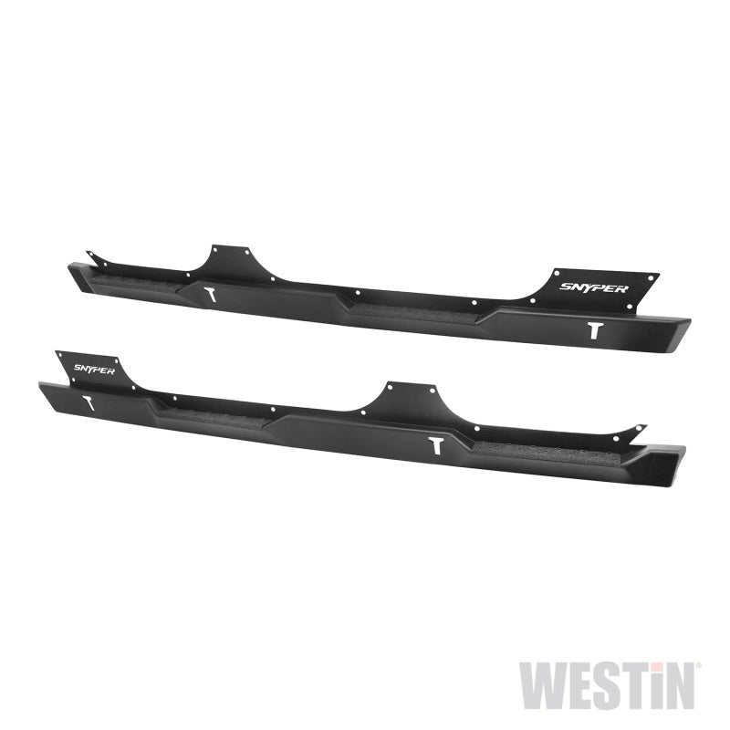 Westin/Snyper 07-17 Jeep Wrangler Unlimited Rock Slider Steps - Textured Black