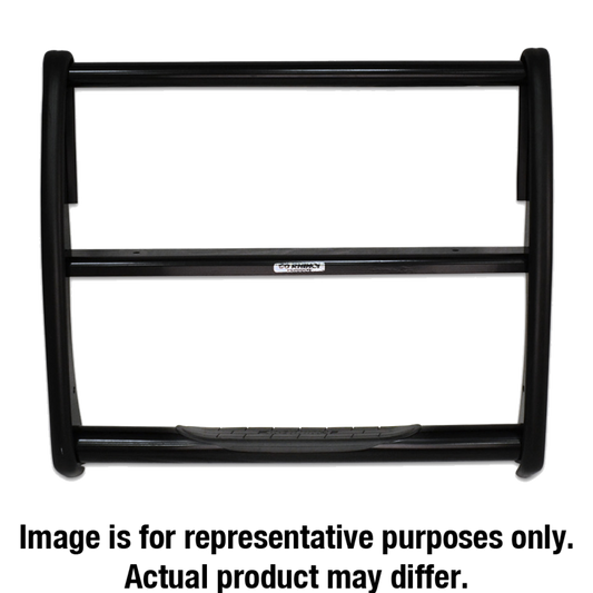 Go Rhino 07-13 Chevrolet Avalanche 3000 Series StepGuard - Black (Center Grille Guard Only)