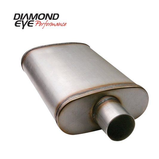 Diamond Eye MFLR 3-1/2in SGL IN/SGL OUT 22in BODY 28in OVERALL OVAL