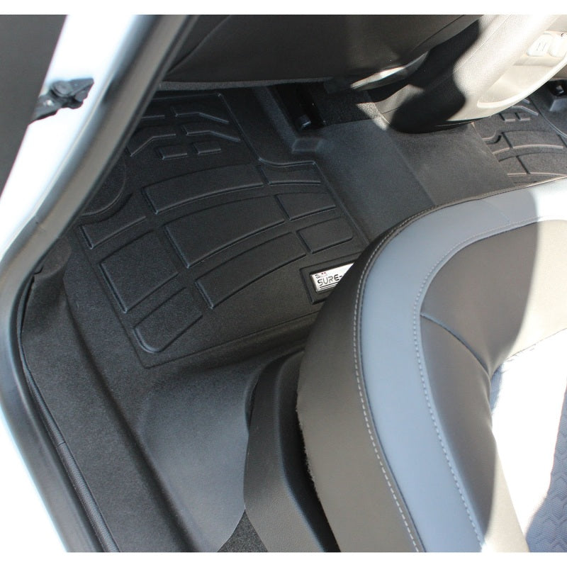 Westin 2015-2018 Chevrolet/GMC Colorado/Canyon Crew Cab Wade Sure-Fit Floor Liners 2nd Row - Black