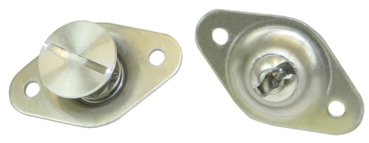 Moroso Quick Fastener - Self Ejecting - 5/16in x .500in - Aluminum - 10 Pack