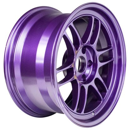 Enkei RPF1 17x9 5x114.3 22mm Offset 73mm Bore Purple Wheel