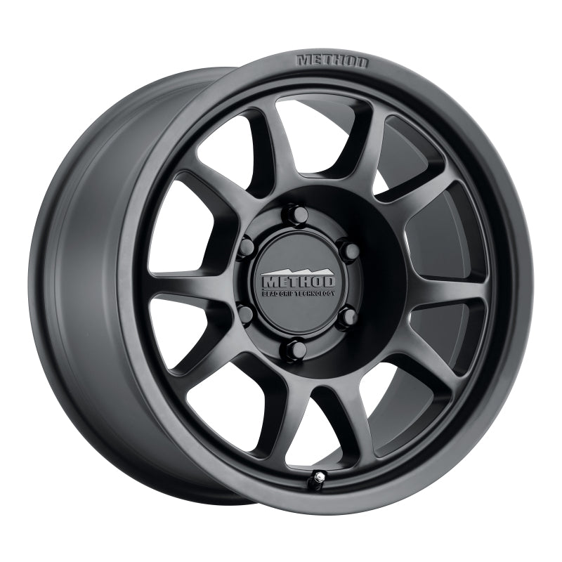 Method MR702 17x8.5 0mm Offset 6x135 87mm CB Matte Black Wheel