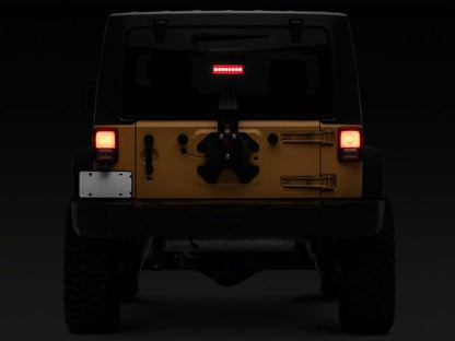 Raxiom07-18 Jeep Wrangler JK Axial Series Hyper Flash LED Third Brake Light- Red