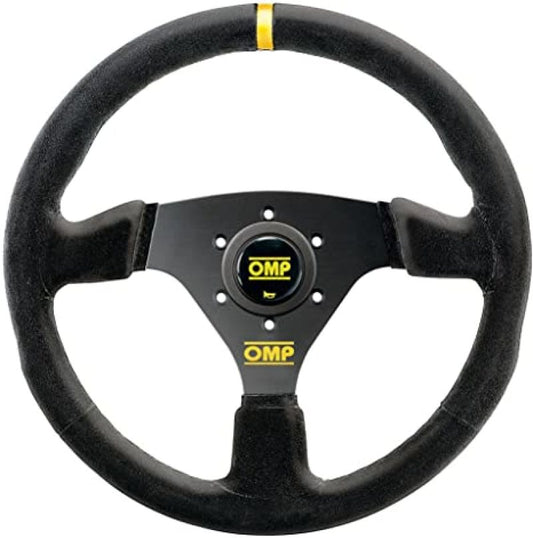 OMP Targa Steering Wheel Black/Black