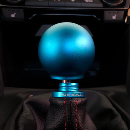 Acuity - POCO Low-Profile Shift Knob in Satin Teal Finish