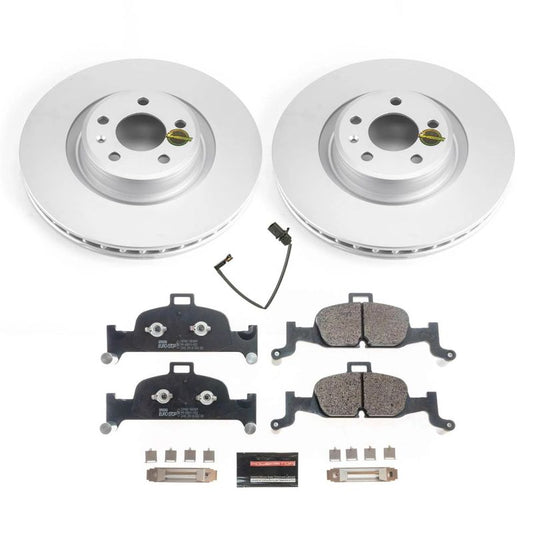 Power Stop 17-19 Audi A4 Front Euro-Stop Brake Kit