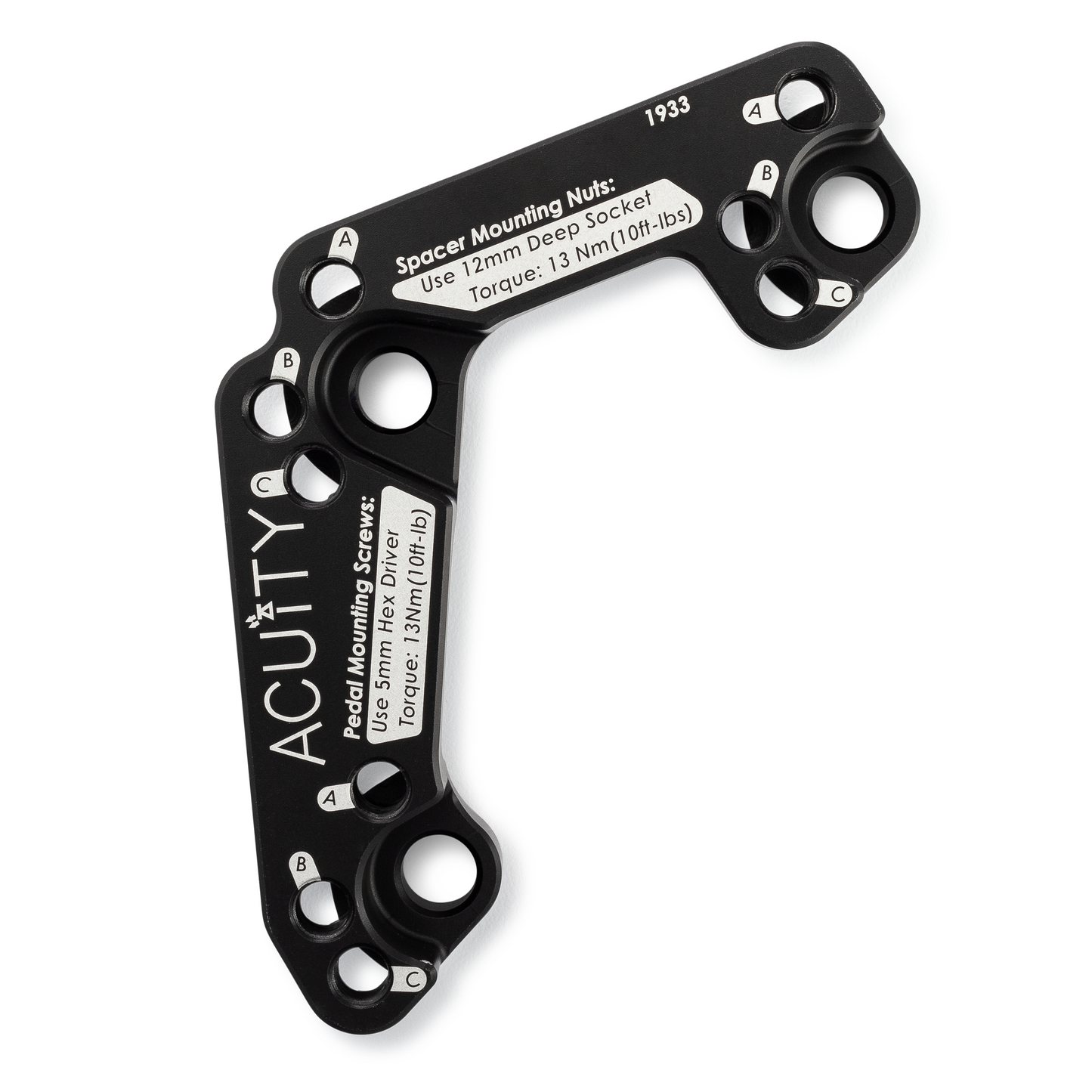 Acuity - Throttle Pedal Spacer for the Right-Hand-Drive Vehicles