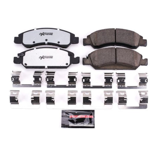 Power Stop 2008 Chevrolet Avalanche Front Z36 Truck & Tow Brake Pads w/Hardware
