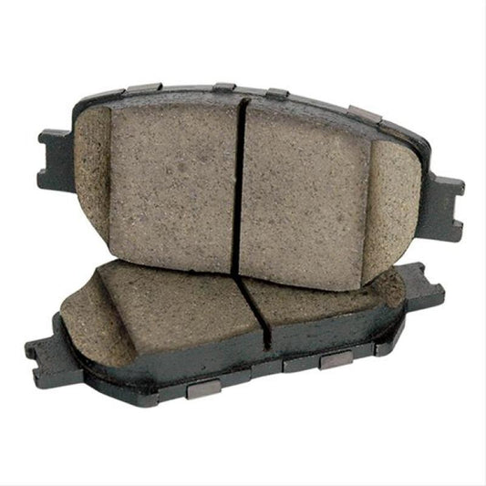 Centric Posi-Quiet Extended Wear Brake Pads - Rear