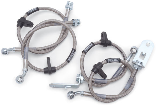 Russell Performance 84-01 Jeep Cherokee XJ Stock Height to 1in Lift Brake Line Kit
