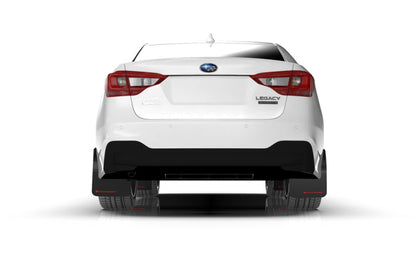 Rally Armor 20-24 Subaru Legacy Black UR Mud Flap w/Grey Logo