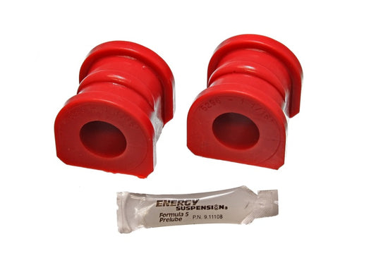 Energy Suspension 89-97 Ford Thunderbird / 89-97 Cougar Red 1-1/16in Front Sway Bar Bushing Set