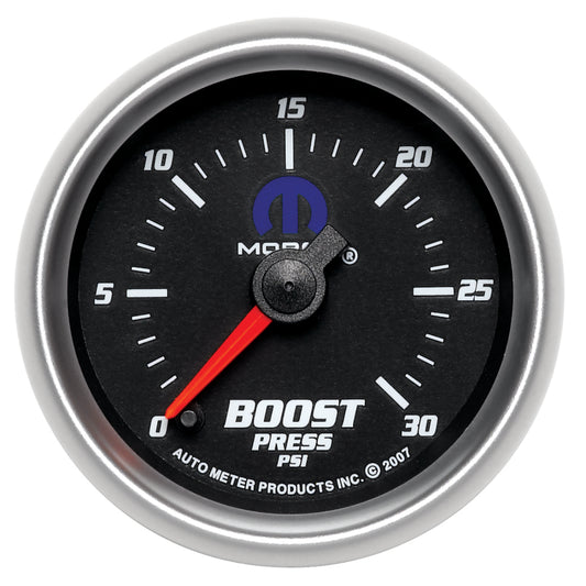 Autometer Mopar 52.4mm FSE 0-30 PSI Boost Gauge