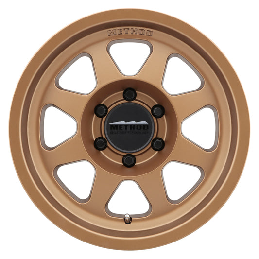 Method MR701 17x7.5 +50mm Offset 6x130 84.1mm CB Method Bronze Wheel