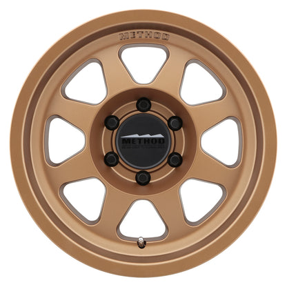 Method MR701 17x8.5 0mm Offset 6x135 87mm CB Method Bronze Wheel