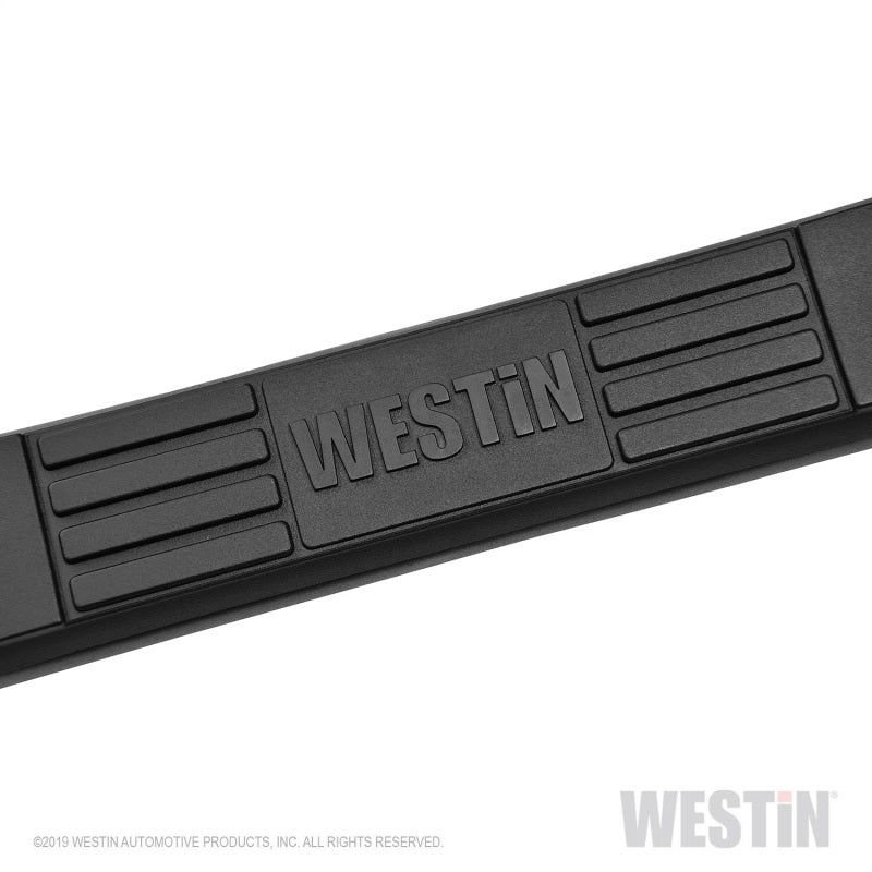 Westin 18-22 Jeep Wrangler JLU 4dr. E-Series 3 Nerf Step Bars - Tex. Blk