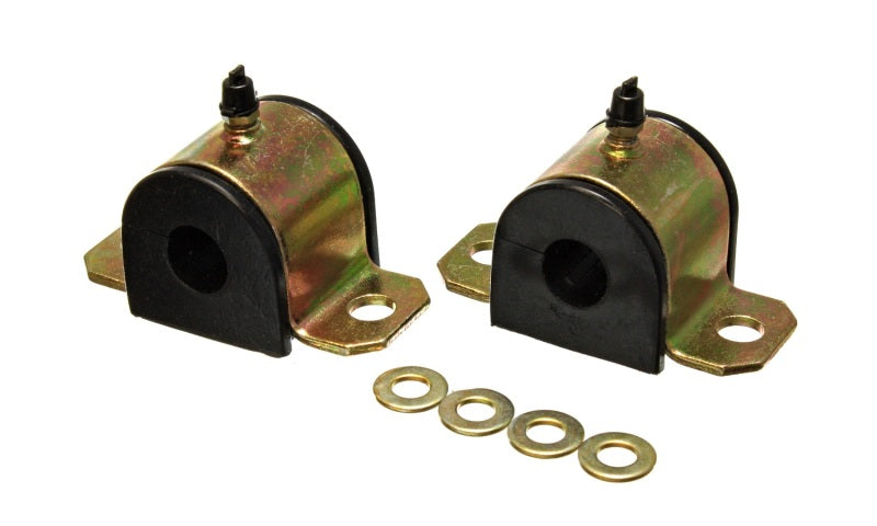 Energy Suspension 00-05 Toyota Celica Black 17.5mm Rear Sway Bar Frame Bushings (Greaseable Frame Bu