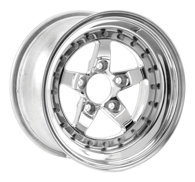 Weld Weldstar 15x7 / 5x4.75 BP / 3.5in. BS Polished Wheel - Non-Beadlock