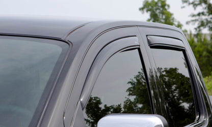 AVS 01-04 Toyota Hilux Double Cab Ventvisor In-Channel Front & Rear Window Deflectors 4pc - Smoke