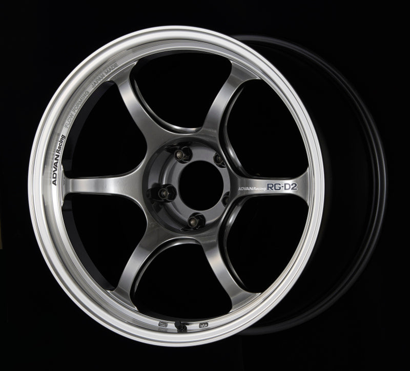 Advan RG-D2 18x10.5 +24 5-120 Machining & Racing Hyper Black Wheel